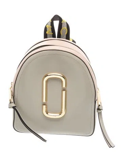 Pre-owned Marc Jacobs Leather Backpack In Neutrals