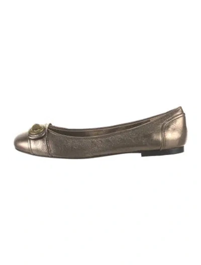 Pre-owned Marc Jacobs Leather Ballet Flats In Multicolor