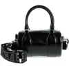 Marc Jacobs Leather Barrel Bag In Black