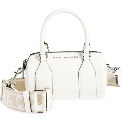 Marc Jacobs Leather Barrel Bag In Cotton