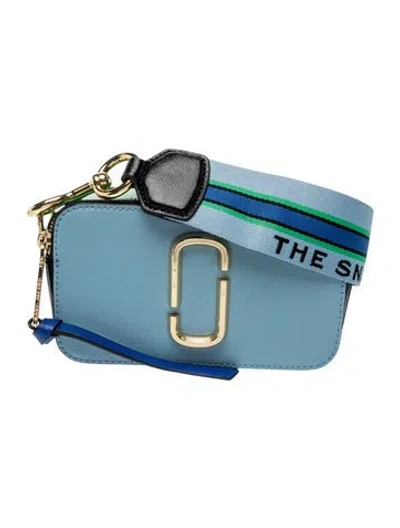 Pre-owned Marc Jacobs Leather Belt Bag In Blue