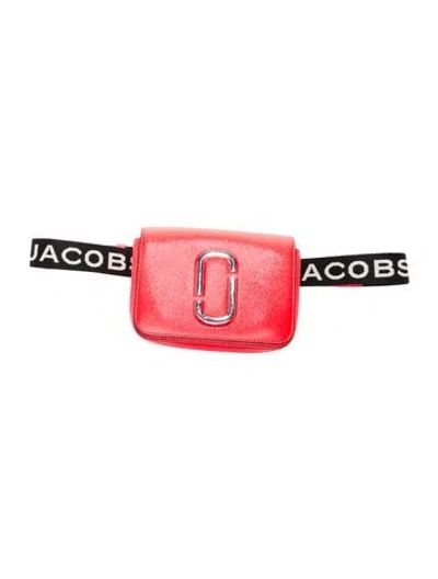 Pre-owned Marc Jacobs Leather Belt Bag In Pink