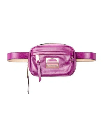 Pre-owned Marc Jacobs Leather Belt Bag In Purple