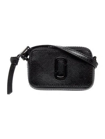 Pre-owned Marc Jacobs Leather Belt Bag W/ Tags In Black