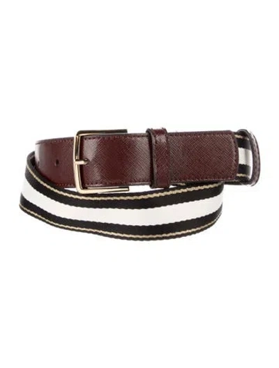 Pre-owned Marc Jacobs Leather Belt In Brown