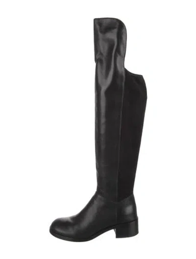 Pre-owned Marc Jacobs Leather Boots In Black