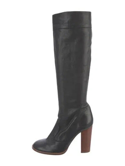 Pre-owned Marc Jacobs Leather Boots In Black