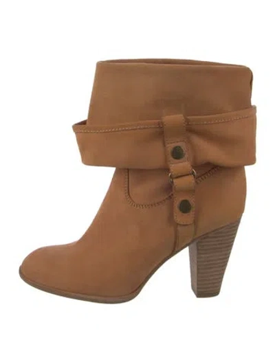 Pre-owned Marc Jacobs Leather Boots In Brown