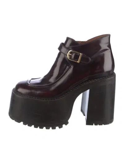 Pre-owned Marc Jacobs Leather Boots In Multi