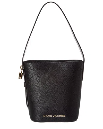 Marc Jacobs Leather Bucket Bag In Black