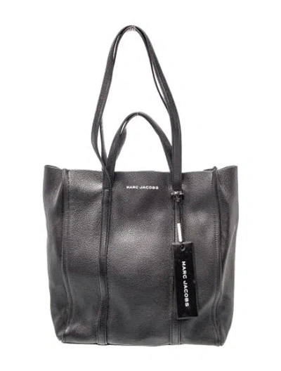 Pre-owned Marc Jacobs Leather Bucket Bag In Black