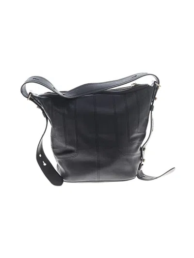 Pre-owned Marc Jacobs Leather Bucket Bag In Black