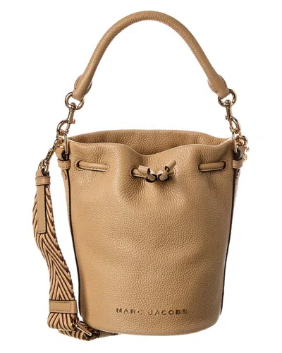 Marc Jacobs Leather Bucket Bag In Brown