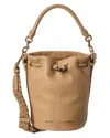 Marc Jacobs Leather Bucket Bag In Brown