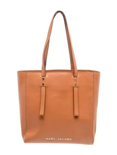 Pre-owned Marc Jacobs Leather Bucket Bag In Brown