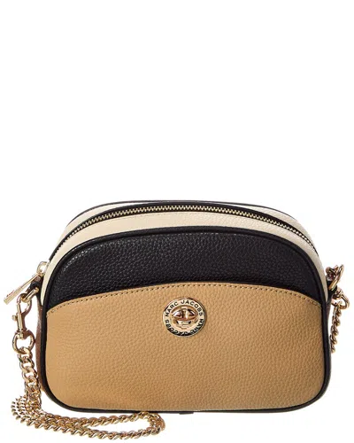 Marc Jacobs Leather Camera Bag In Brown