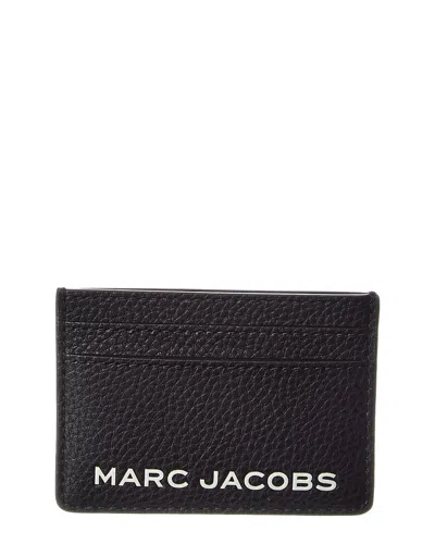 Marc Jacobs Leather Card Case In Black