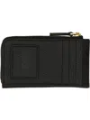 Marc Jacobs Leather Card Holder In Black
