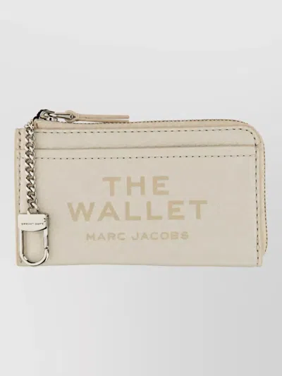 Marc Jacobs Leather Card Holder In Pink