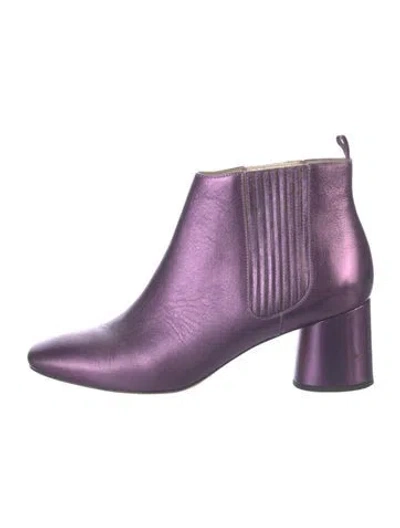 Pre-owned Marc Jacobs Leather Chelsea Boots