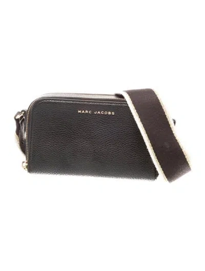 Pre-owned Marc Jacobs Leather Clutch In Black