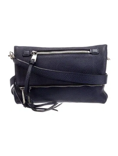 Pre-owned Marc Jacobs Leather Clutch In Blue