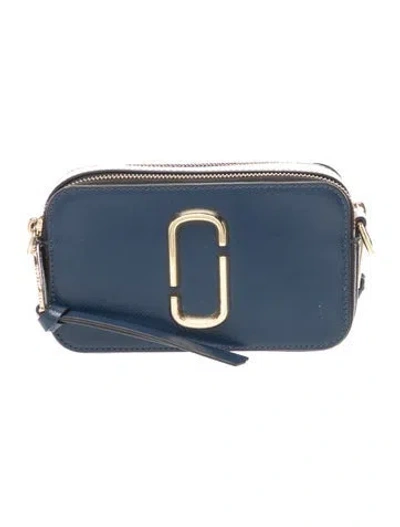Pre-owned Marc Jacobs Leather Clutch In Blue