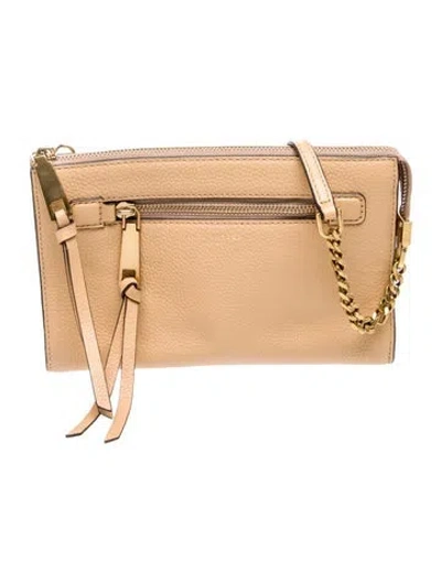 Pre-owned Marc Jacobs Leather Clutch In Brown