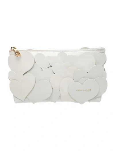 Pre-owned Marc Jacobs Leather Clutch In Gold