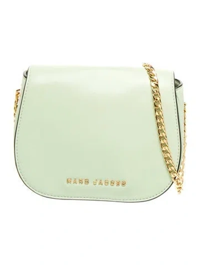 Pre-owned Marc Jacobs Leather Clutch In Green