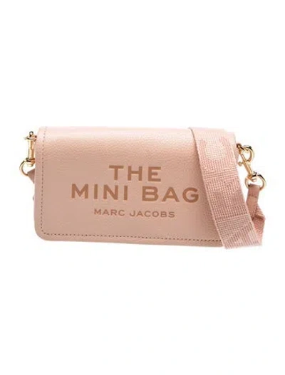 Pre-owned Marc Jacobs Leather Clutch In Neutral