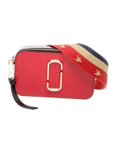 Pre-owned Marc Jacobs Leather Clutch In Red