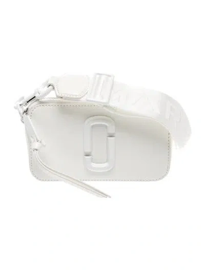 Pre-owned Marc Jacobs Leather Clutch In White