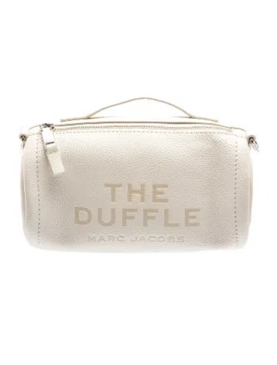 Pre-owned Marc Jacobs Leather Clutch In White
