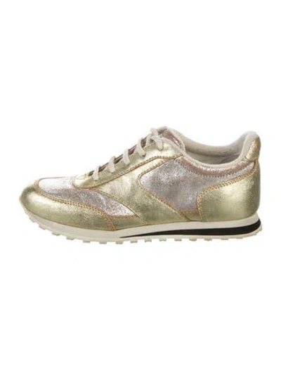 Pre-owned Marc Jacobs Leather Colorblock Pattern Sneakers