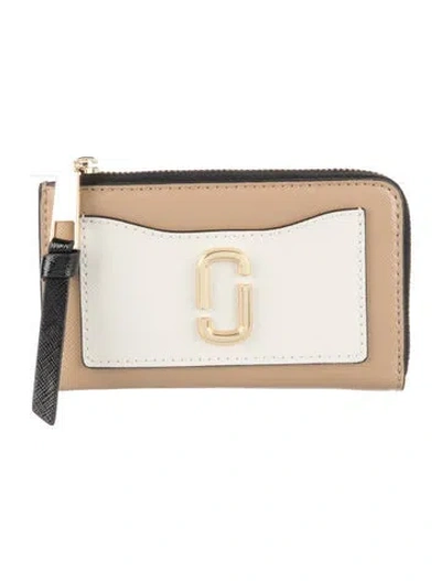 Pre-owned Marc Jacobs Leather Colorblock Pattern Wallet