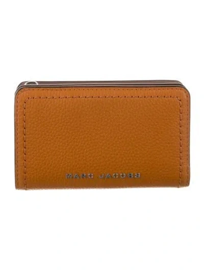 Pre-owned Marc Jacobs Leather Compact Wallet In Multi