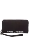 Marc Jacobs Leather Continental Wallet In Black
