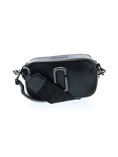 Pre-owned Marc Jacobs Leather Crossbody Bag In Black