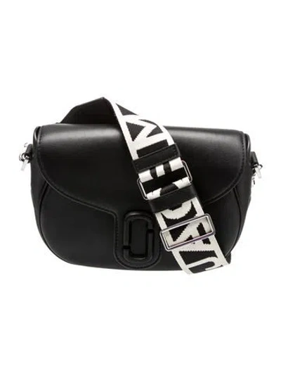 Pre-owned Marc Jacobs Leather Crossbody Bag In Black