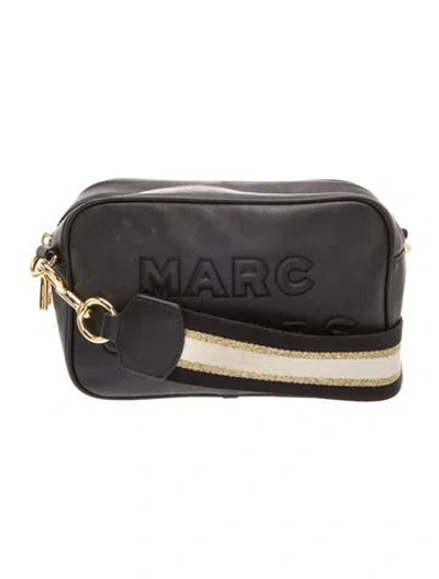 Pre-owned Marc Jacobs Leather Crossbody Bag In Black