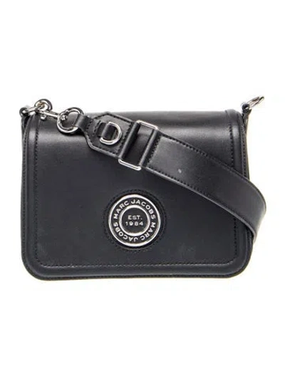 Pre-owned Marc Jacobs Leather Crossbody Bag In Black
