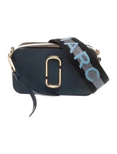 Pre-owned Marc Jacobs Leather Crossbody Bag In Black