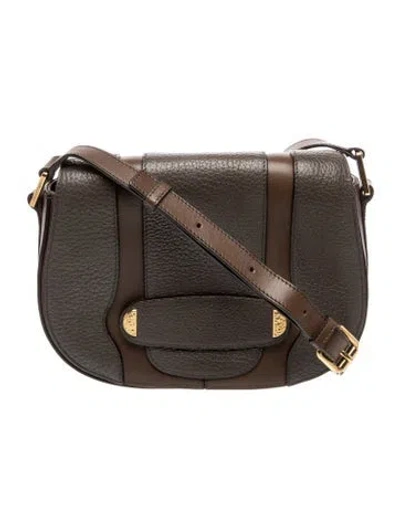 Pre-owned Marc Jacobs Leather Crossbody Bag In Black