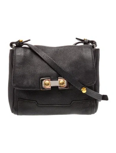 Pre-owned Marc Jacobs Leather Crossbody Bag In Black