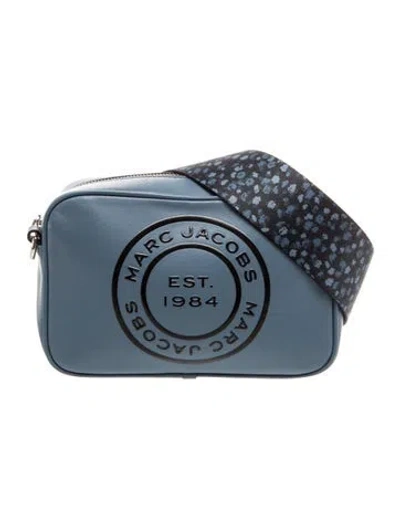Pre-owned Marc Jacobs Leather Crossbody Bag In Blue