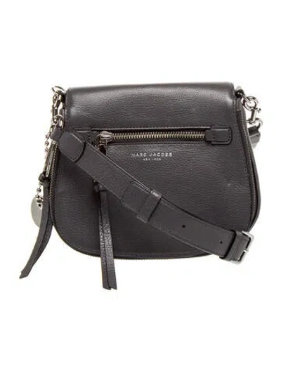 Pre-owned Marc Jacobs Leather Crossbody Bag In Blue