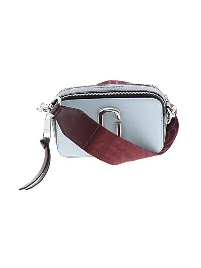 Pre-owned Marc Jacobs Leather Crossbody Bag In Blue