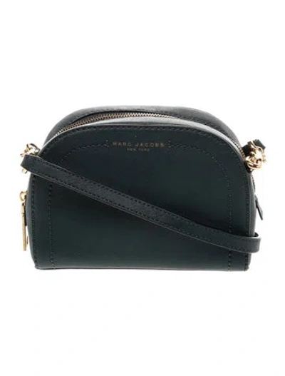 Pre-owned Marc Jacobs Leather Crossbody Bag In Blue