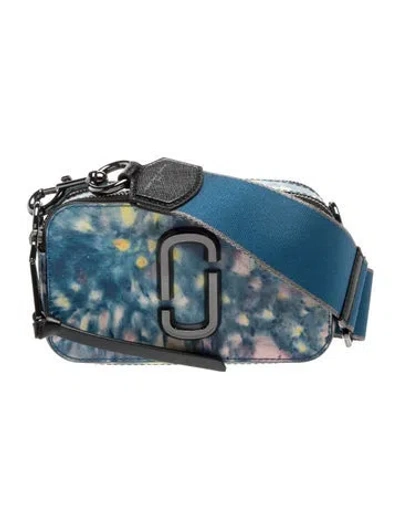 Pre-owned Marc Jacobs Leather Crossbody Bag In Blue